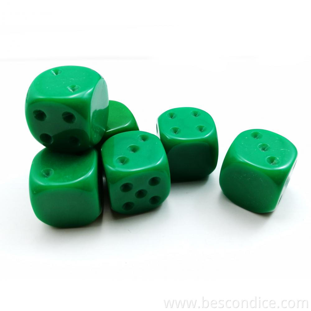 Unpainted D6 Dice 16mm Blank 6th Side 3 Unpainted D6 Dice 16mm Blank 6th Side 3